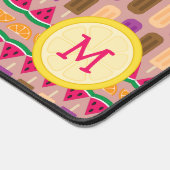 Sommerliche Süßigkeiten Schreibtischunterlage (Ecke)