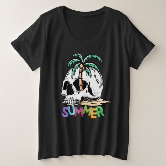 Sommerliche T - Shirt (Design vorne)