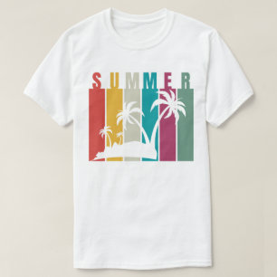 Sommerliche T - Shirt - Licht, hell und auf die So