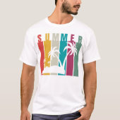 Sommerliche T - Shirt - Licht, hell und auf die So (Vorderseite)