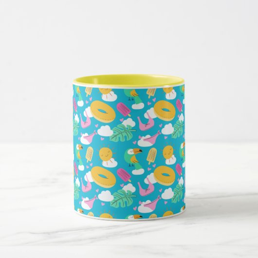 Sommerliche Tasse (Zentrum)