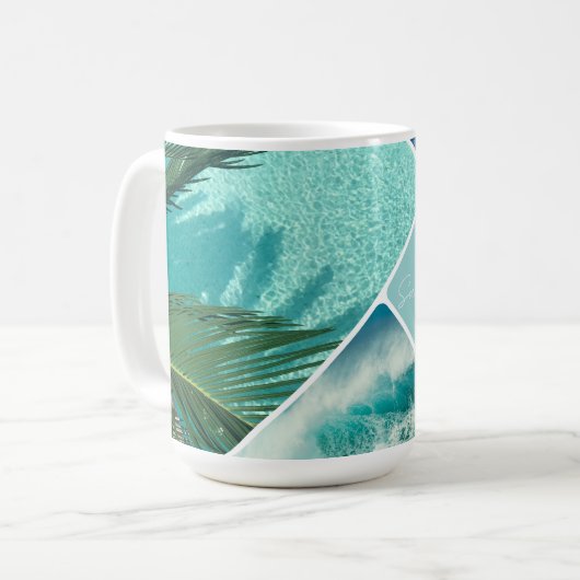 Sommerliche Tasse genießen (Vorderseite Links)