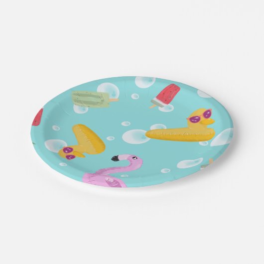 Sommerliche Teller (Schrägansicht)