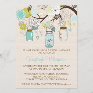 Sommerliche Traumdusche Einladung