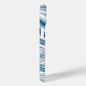 sommerliche Wasserwellen Wasserfarbene Wirbel Case-Mate iPhone Hülle (Rückseite / Rechts)