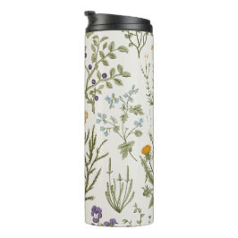 Sommerliche Wildblume Thermosbecher