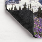 Sommerliche Wildblumen am Fuße des Rainiers, 2 Mousepad (Ecke)