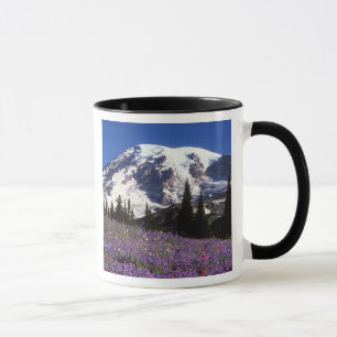Sommerliche Wildblumen am Fuße des Rainiers, 2 Tasse