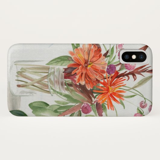 Sommerliche Wildblumen Case-Mate iPhone Hülle (Rückseite (Horizontal))