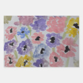 Sommerliche Wildblumen Geschenkpapier Set (Vorderseite 3)