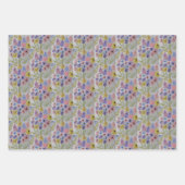 Sommerliche Wildblumen Geschenkpapier Set (Vorderseite 2)