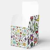 Sommerliche Wildblumen Geschenkschachtel (Geöffnet)