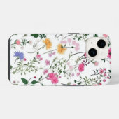 Sommerliche Wildblumen iPhone Hülle (Rückseite (Horizontal))