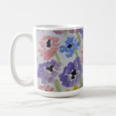 Sommerliche Wildblumen Kaffeetasse (Links)