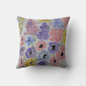 Sommerliche Wildblumen Kissen (Rückseite)