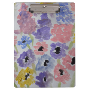 Sommerliche Wildblumen Klemmbrett