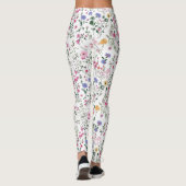 Sommerliche Wildblumen Leggings (Rückseite)