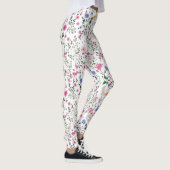 Sommerliche Wildblumen Leggings (Rechts)