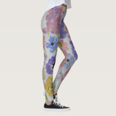 Sommerliche Wildblumen Leggings (Rechts)
