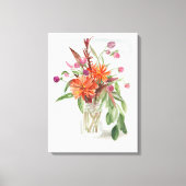 Sommerliche Wildblumen Leinwanddruck (Vorderseite)