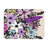 Sommerliche Wildblumen Magnet (Horizontal)