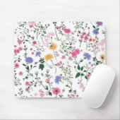Sommerliche Wildblumen Mousepad (Mit Mouse)