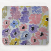 Sommerliche Wildblumen Mousepad (Vorne)
