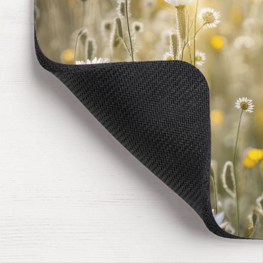 Sommerliche Wildblumen Mousepad (Ecke)