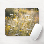 Sommerliche Wildblumen Mousepad (Mit Mouse)