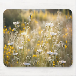 Sommerliche Wildblumen Mousepad