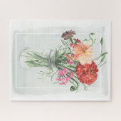 Sommerliche Wildblumen - Pinks und Reds Puzzle (Horizontal)