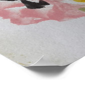 Sommerliche Wildblumen Poster (Ecke)