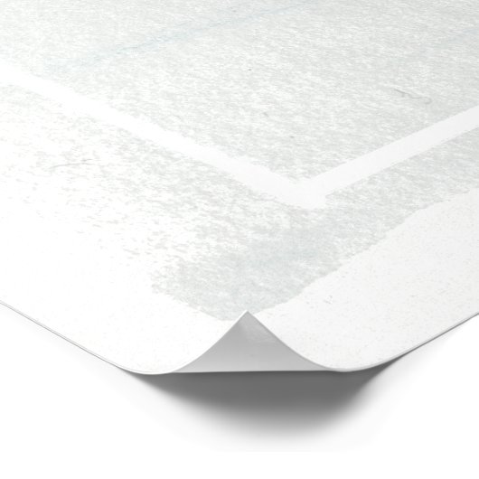 Sommerliche Wildblumen Poster (Ecke)