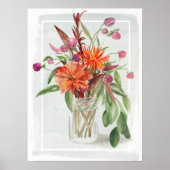 Sommerliche Wildblumen Poster (Vorne)