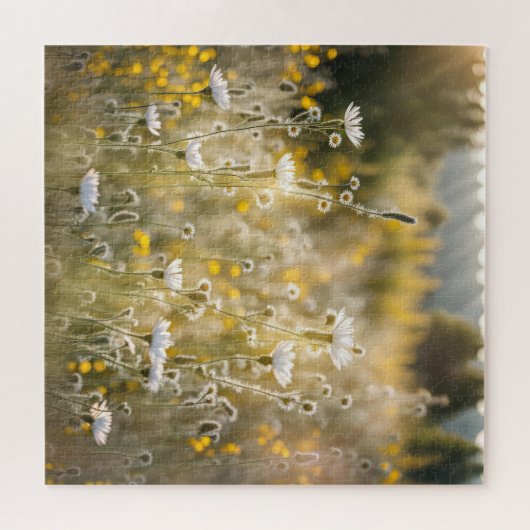 Sommerliche Wildblumen Puzzle (Horizontal)