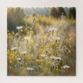 Sommerliche Wildblumen Puzzle (Vertikal)