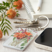 Sommerliche Wildblumen Schlüsselanhänger (Vorderseite rechts)