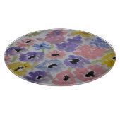 Sommerliche Wildblumen Schneidebrett (Ecke)