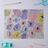 Sommerliche Wildblumen Seidenpapier (Basteln)