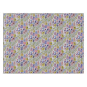 Sommerliche Wildblumen Tischdecke (Vorderseite (Horizontal))