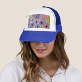 Sommerliche Wildblumen Truckerkappe (Beispiel)