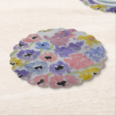 Sommerliche Wildblumen Untersetzer (angewinkelt)