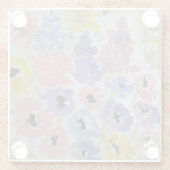 Sommerliche Wildblumen Untersetzer (Rückseite)