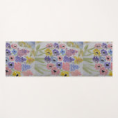 Sommerliche Wildblumen Yogamatte (Vorderseite (Horizontal))