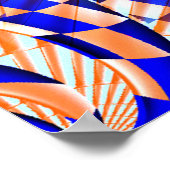 Sommerliche Wirbel...... Poster (Ecke)