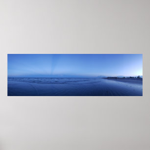 Sommerlicher Abend am Cape Canaveral, Florida Poster