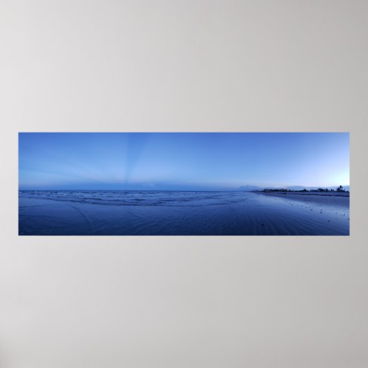 Sommerlicher Abend am Cape Canaveral, Florida Poster (Vorne)