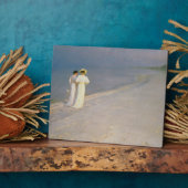Sommerlicher Abend am Südstrand von Skagen Fotoplatte (Seite)