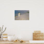 Sommerlicher Abend am Südstrand von Skagen Poster (Küche)