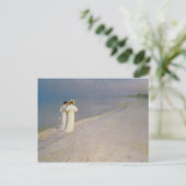 Sommerlicher Abend am Südstrand von Skagen Postkarte (Stehend Vorderseite)